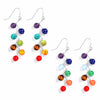 Boucles d'oreilles "Soin des 7 Chakras"